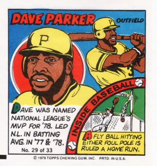 1979 Topps Comics       029      Dave Parker